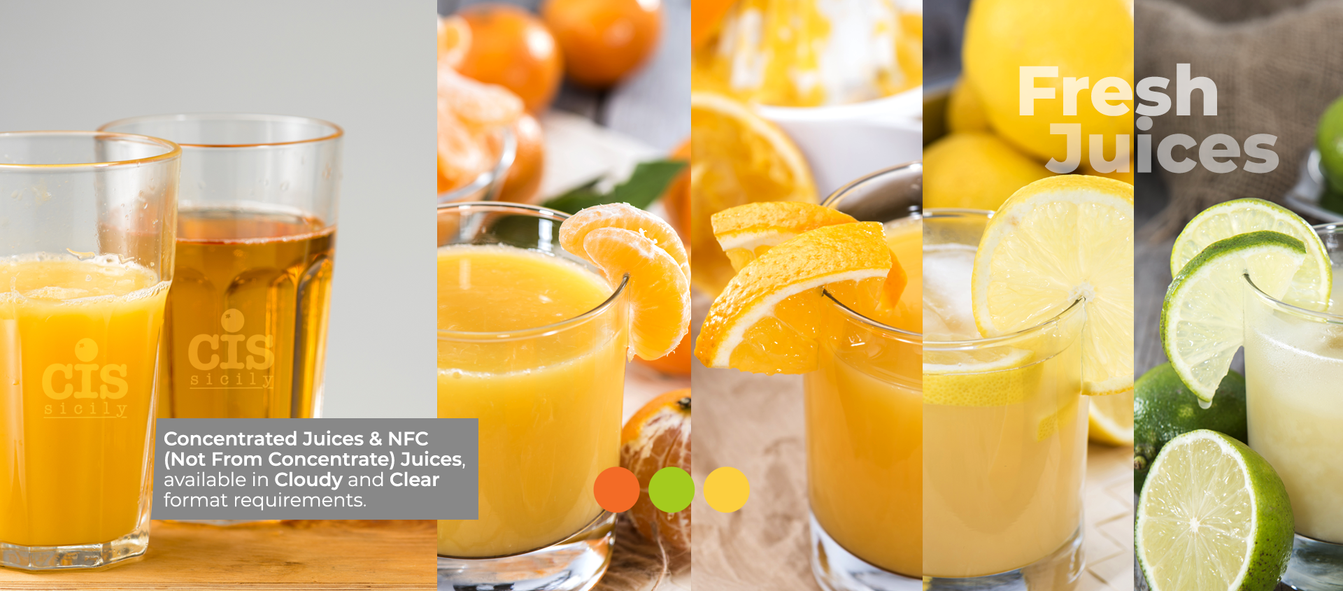 Fresh Juices from CIS Sicily